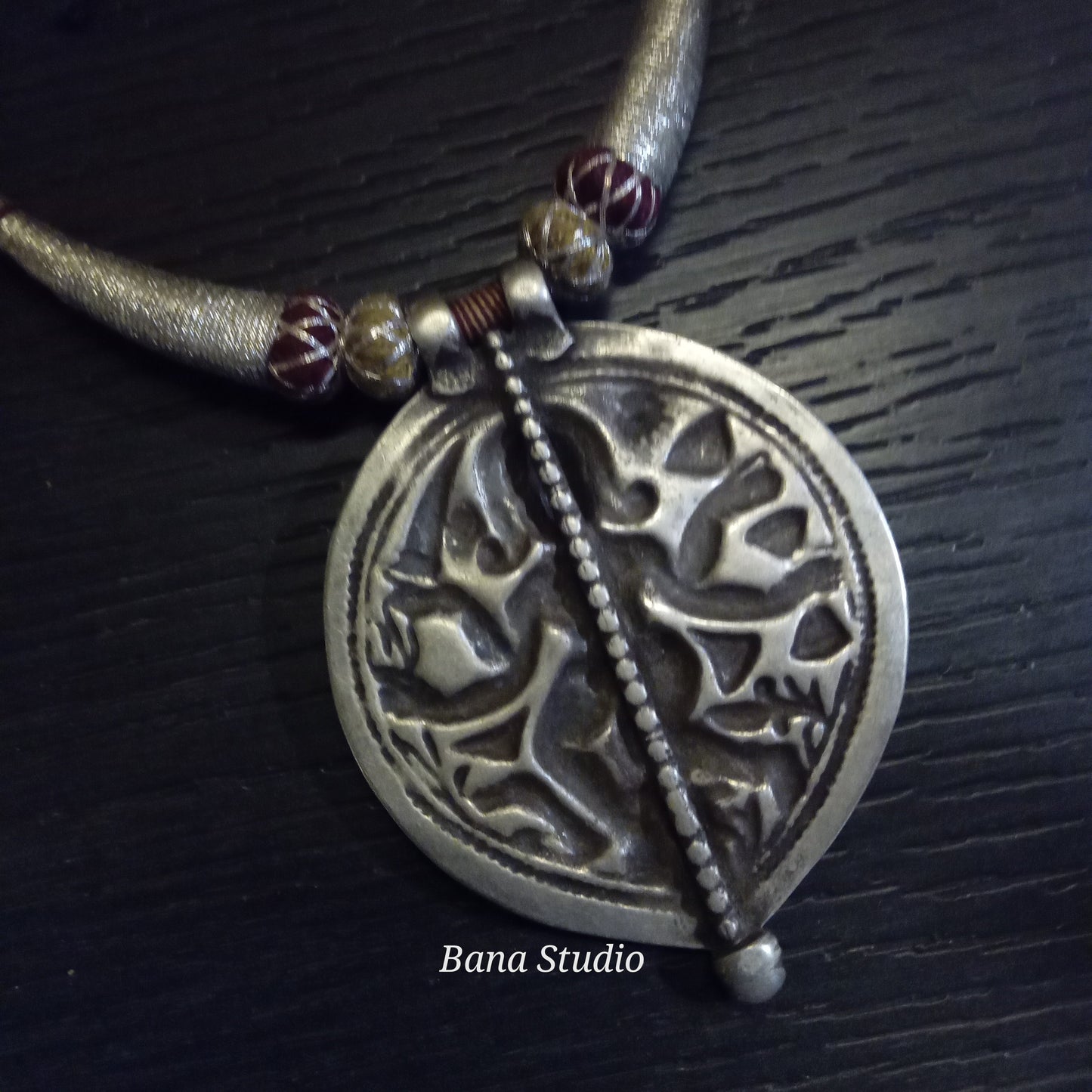Tribal Sil Pendant Bana Studio