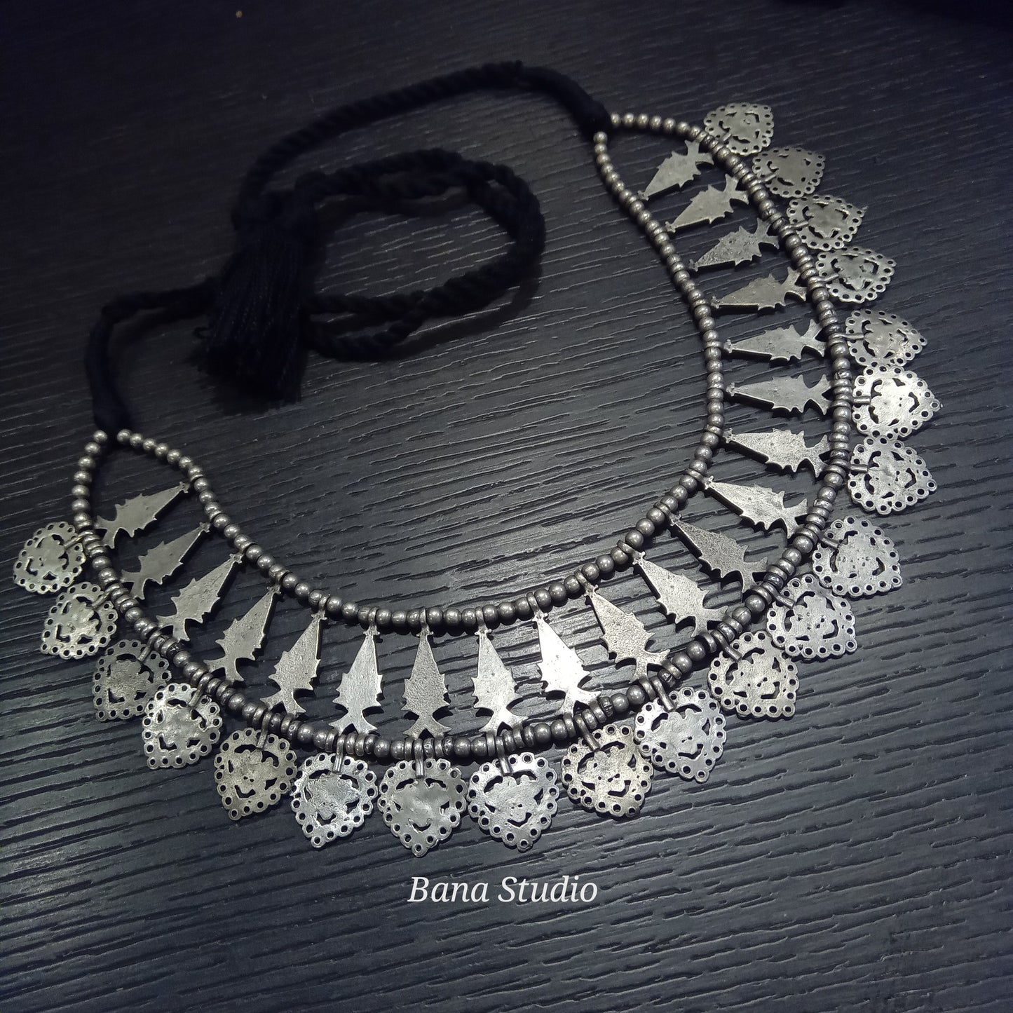 Tribal Sil Necklace Bana Studio