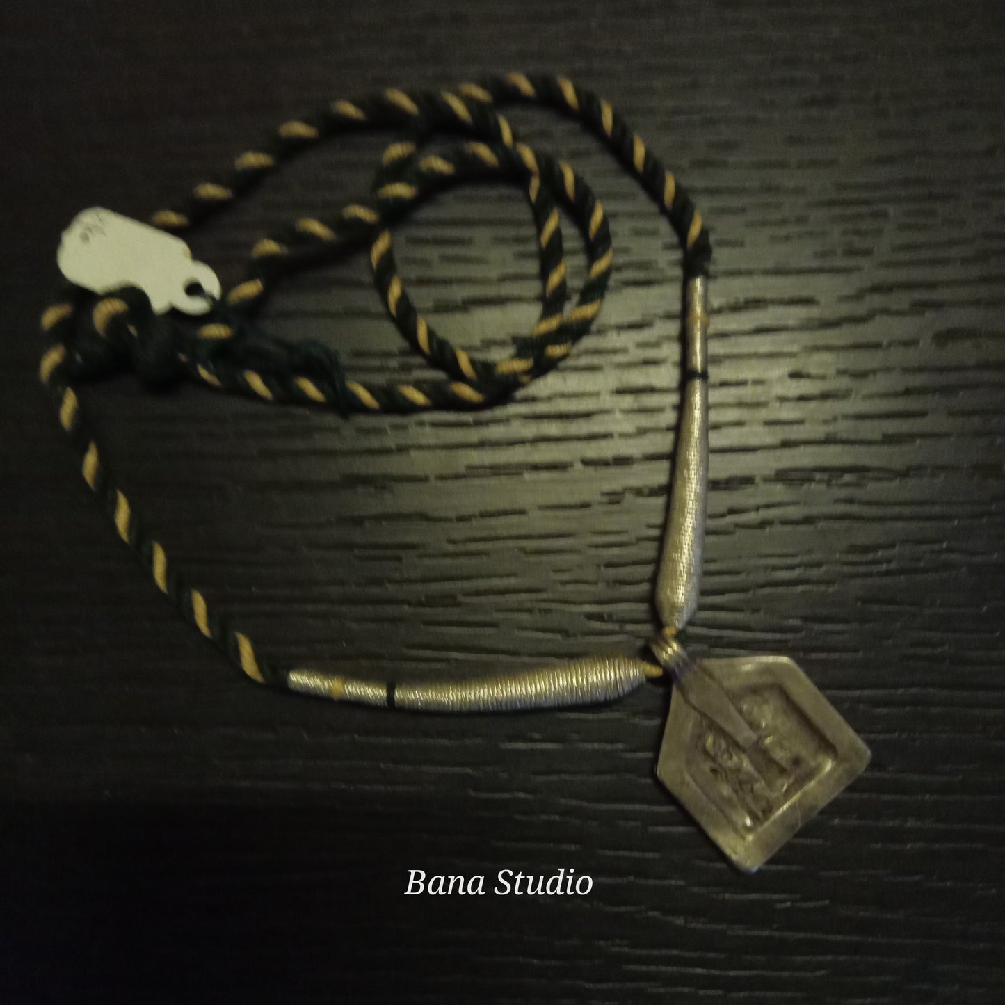 Tribal Sil Pendant Bana Studio
