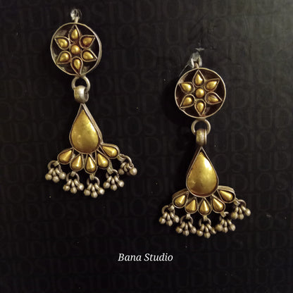 Ganga Jamuni Earrings Bana Studio