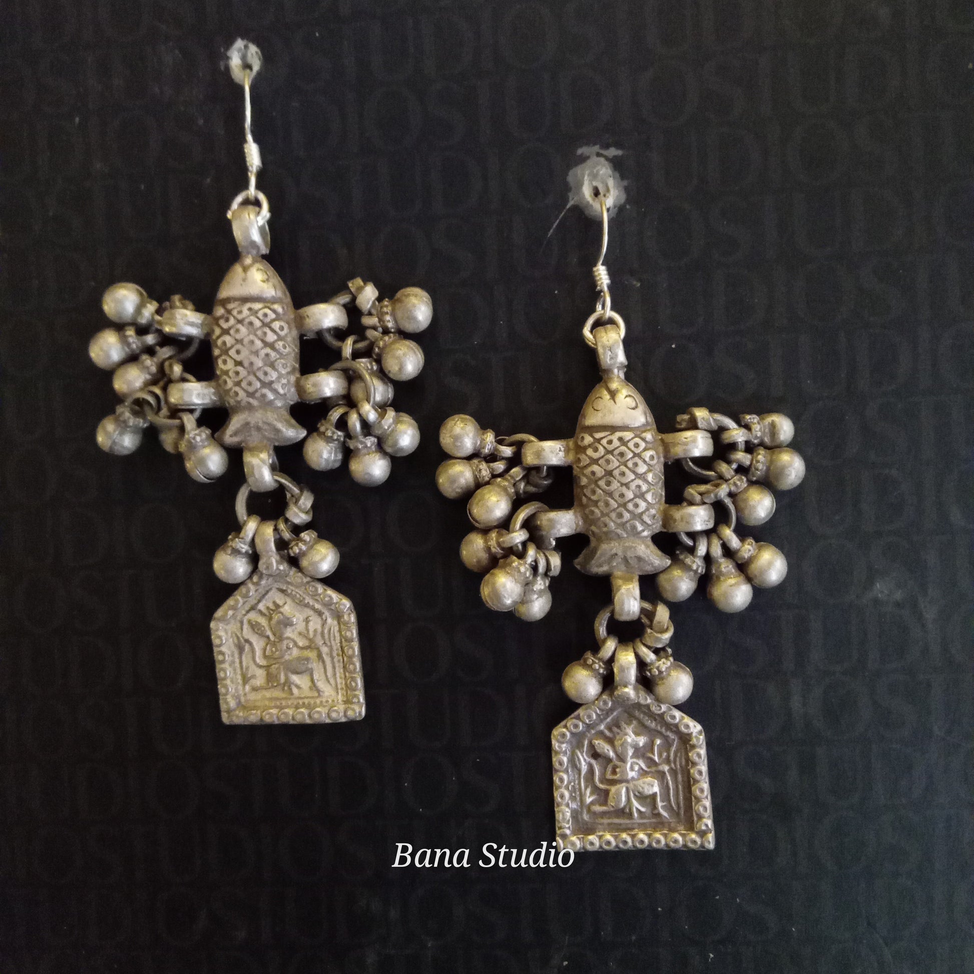 Tribal Earrings Bana Studio