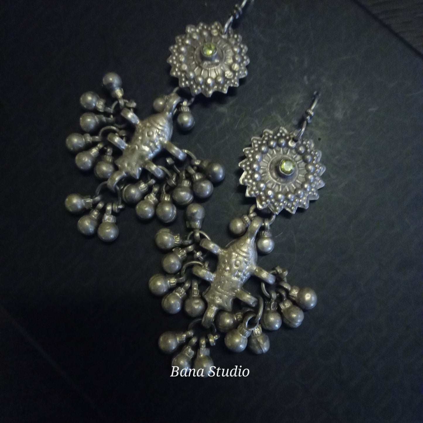Tribal Sil Earrings Bana Studio