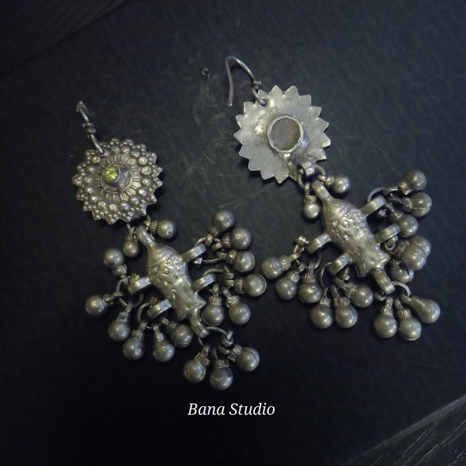 Tribal Sil Earrings Bana Studio