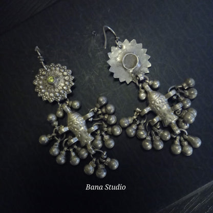 Tribal Sil Earrings Bana Studio