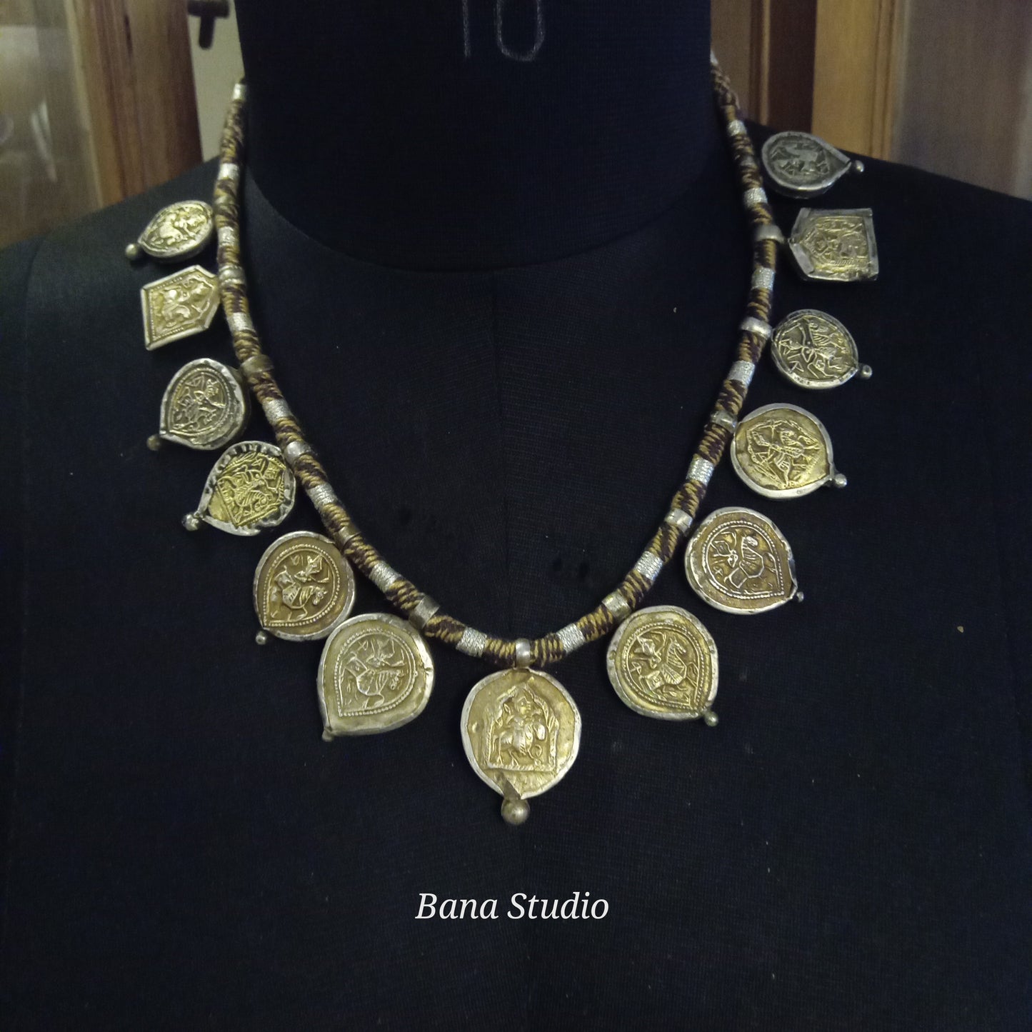 Tribal Sil Necklace Bana Studio