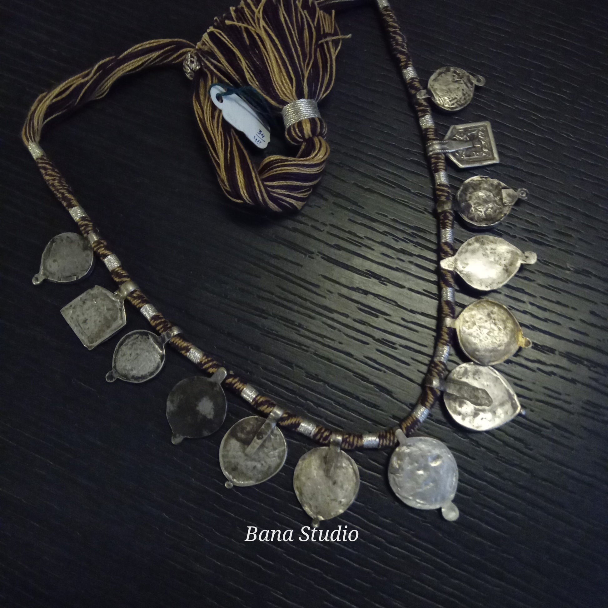 Tribal Sil Necklace Bana Studio