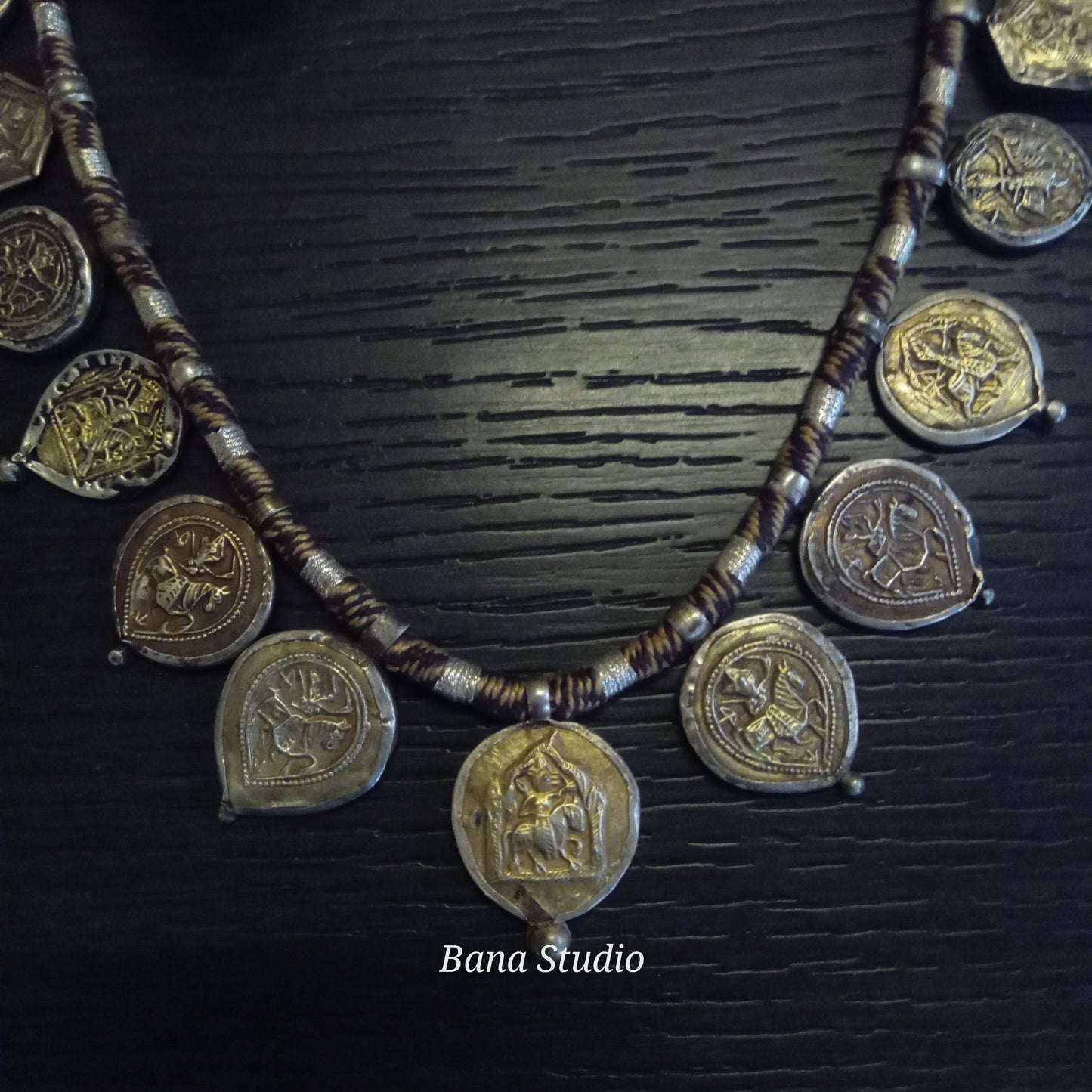 Tribal Sil Necklace Bana Studio