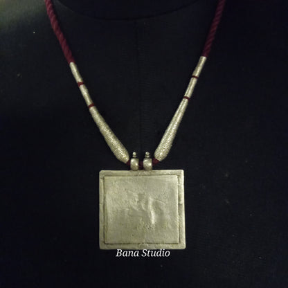Tribal Sil Pendant Bana Studio