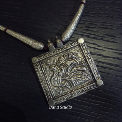 Tribal Sil Pendant Bana Studio