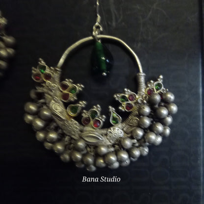 Tribal Sil Earrings Bana Studio