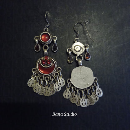 Tribal sil Earrings Bana Studio