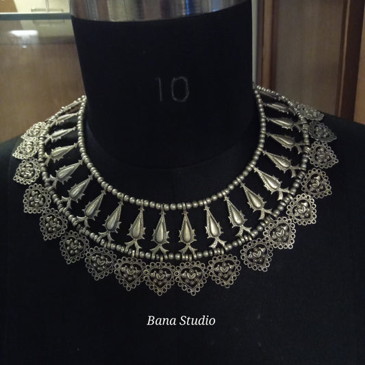 Tribal Sil Necklace Bana Studio