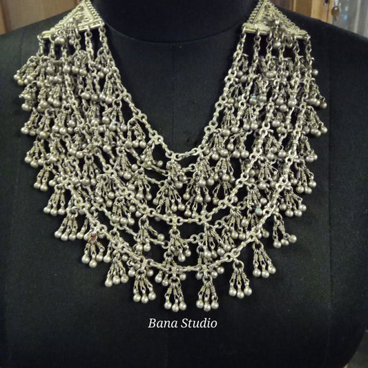 Tribal Sil Necklace Bana Studio