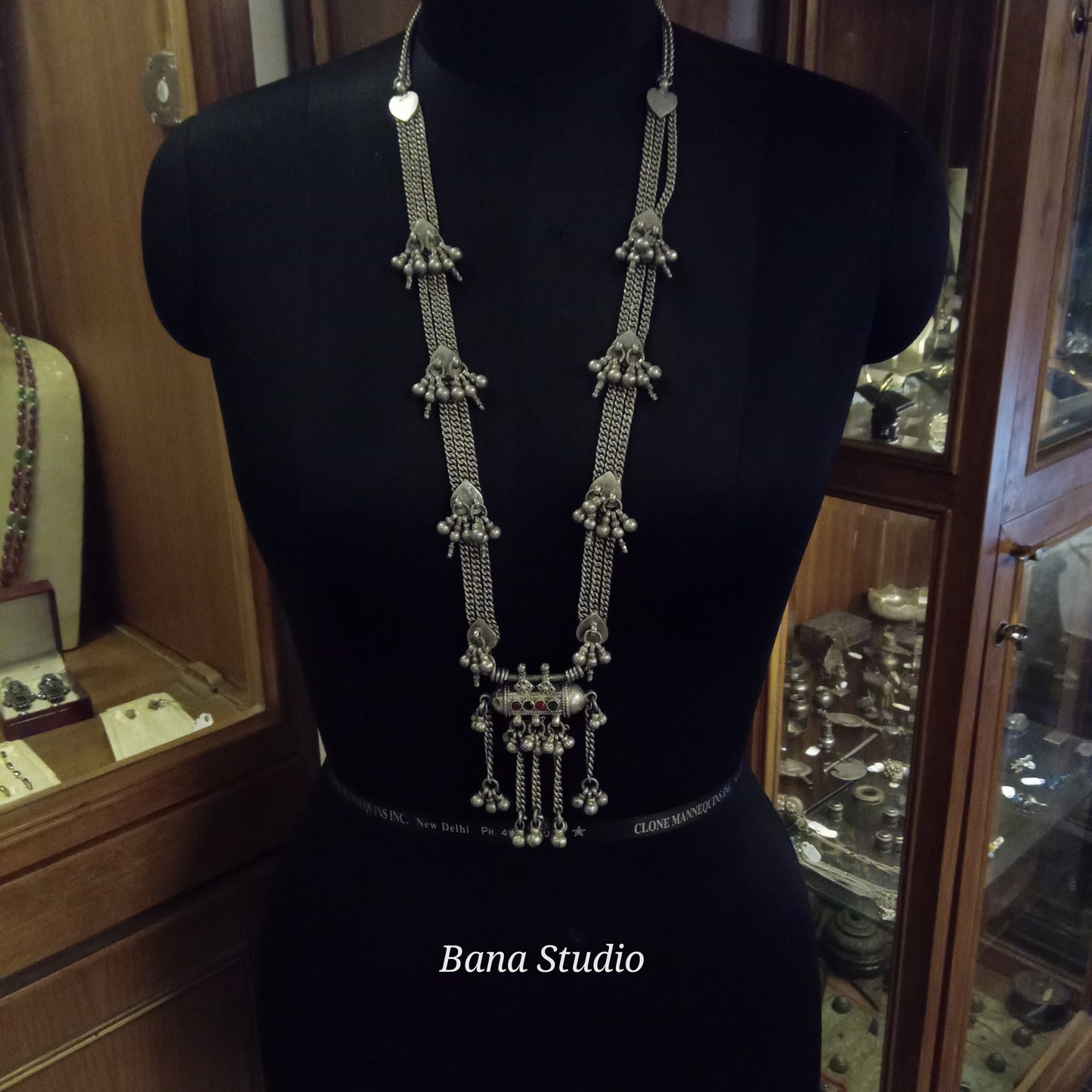 Tribal Sil Necklace Bana Studio