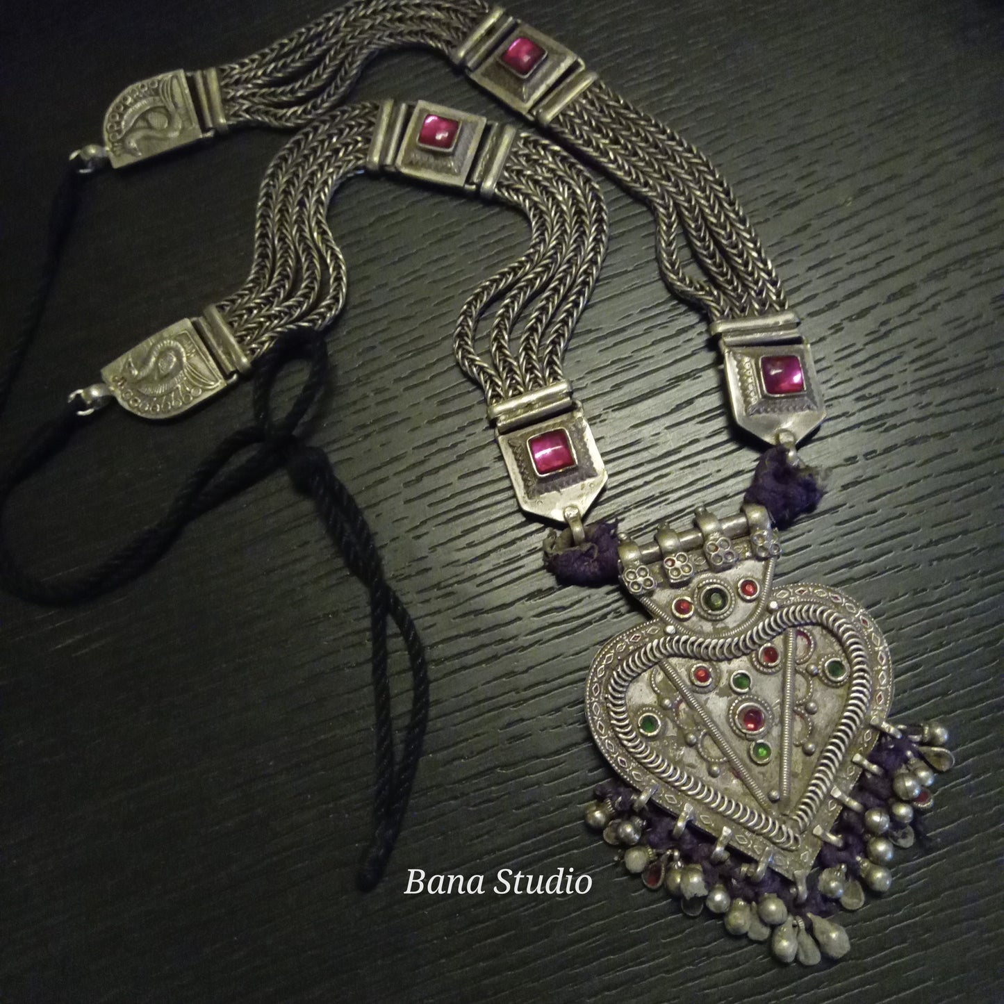 Tribal Sil Necklace Bana Studio