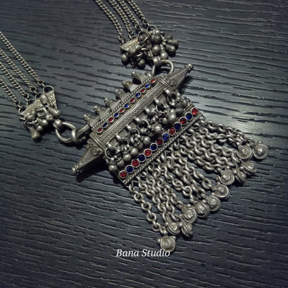 Tribal Sil Necklace Bana Studio