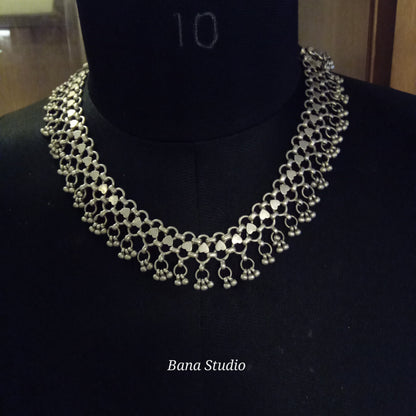 Tribal Sil Necklace Bana Studio