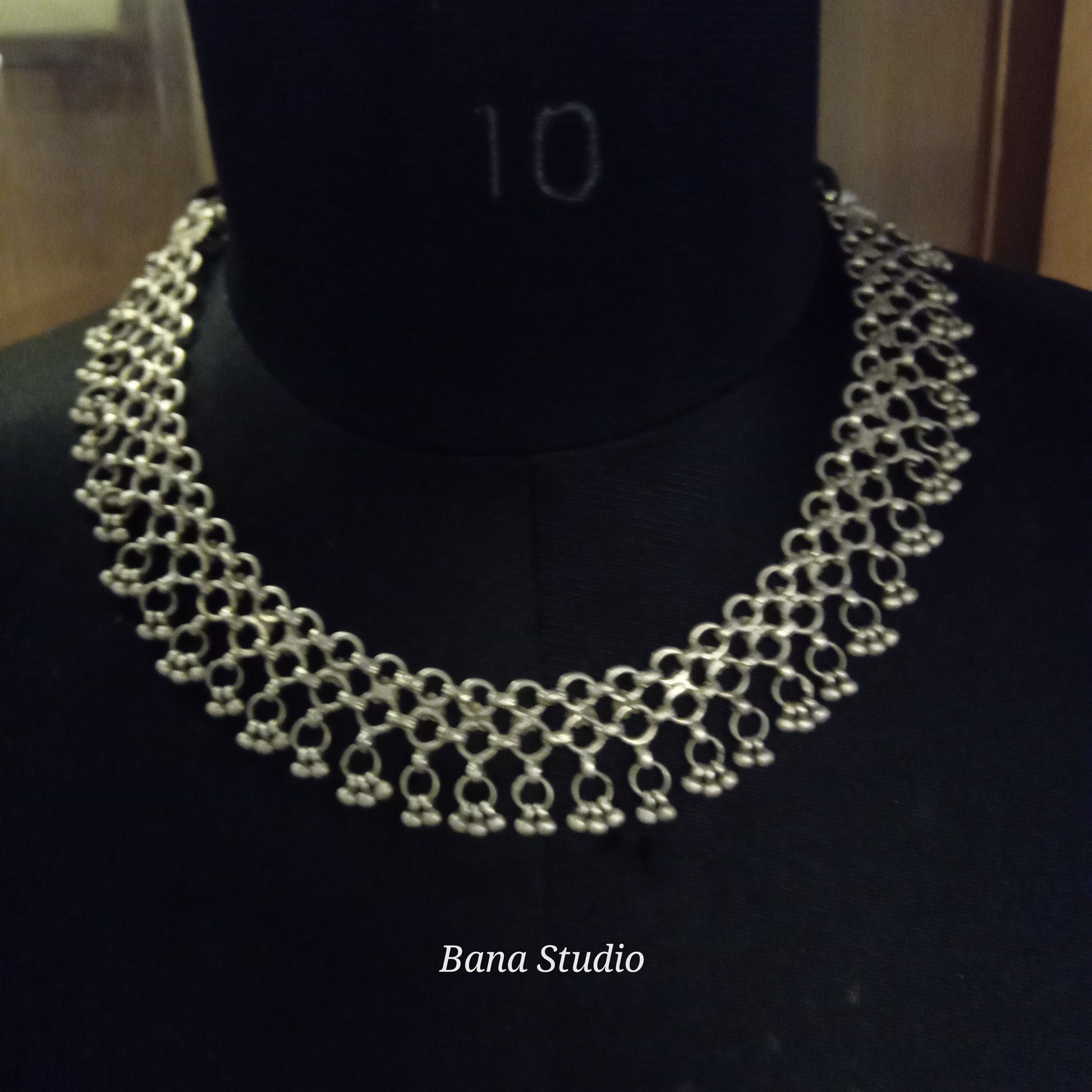 Tribal Sil Necklace Bana Studio