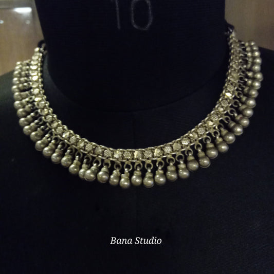 Tribal Sil Necklace Bana Studio