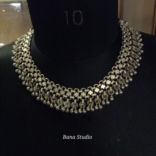 Tribal Sil Necklace Bana Studio