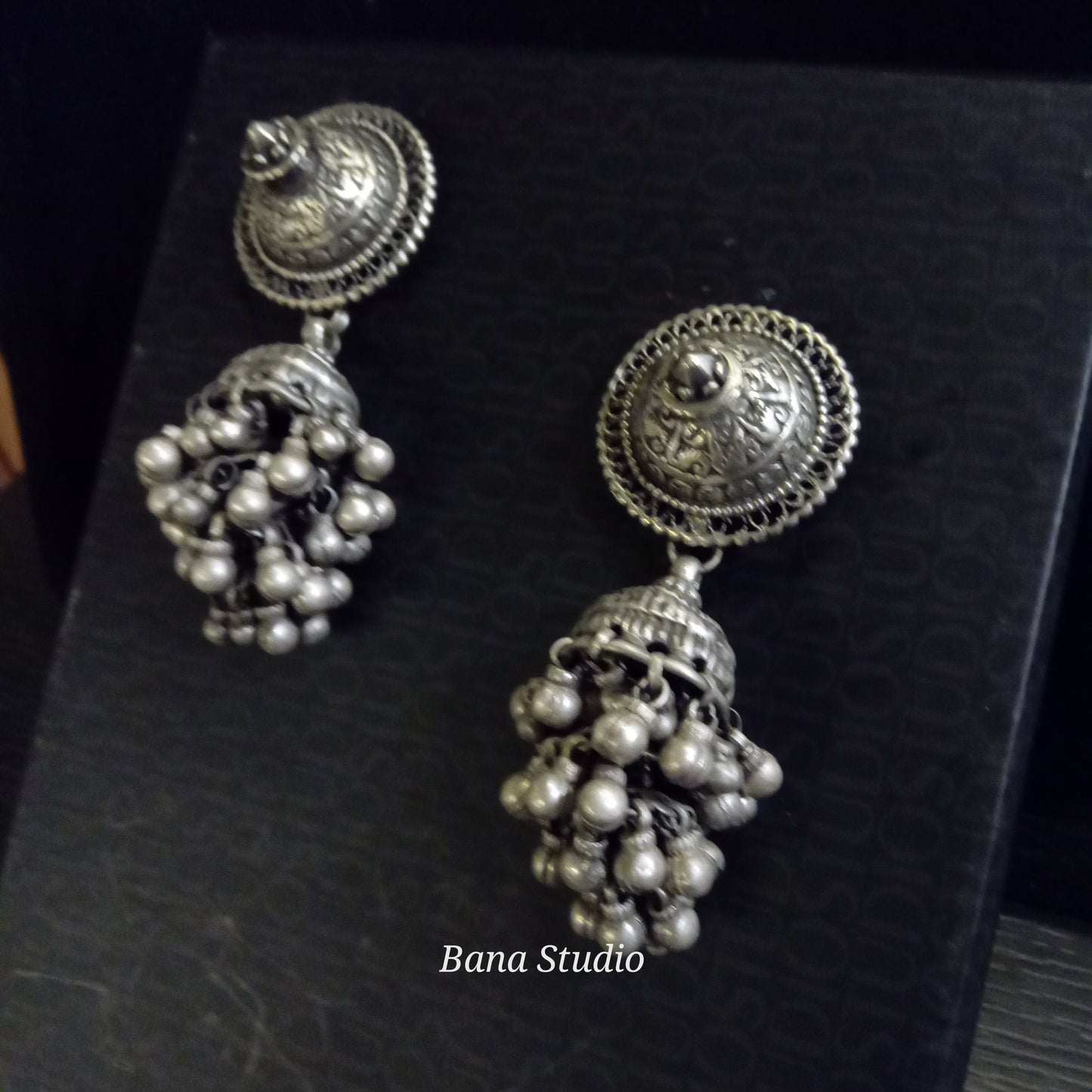 Tribal Sil Earrings Bana Studio