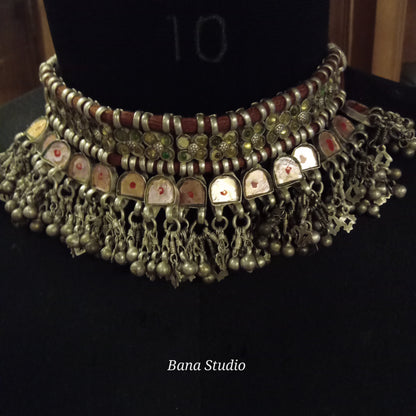 Folk Sil Necklace Bana Studio