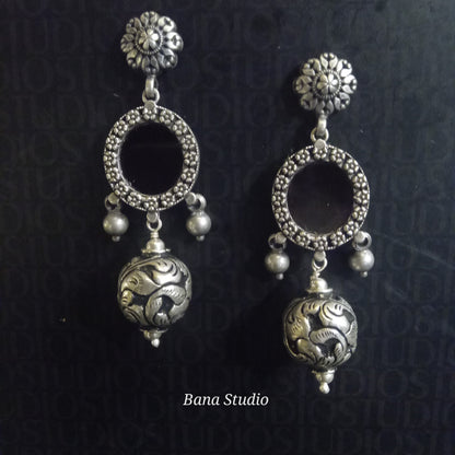 Tribal Sil Earrings