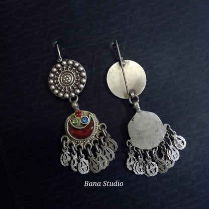 Tribal Sil Earrings