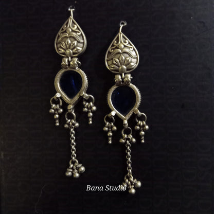 Tribal Sil Earrings