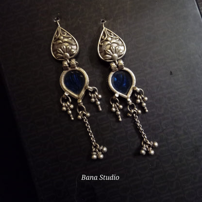 Tribal Sil Earrings