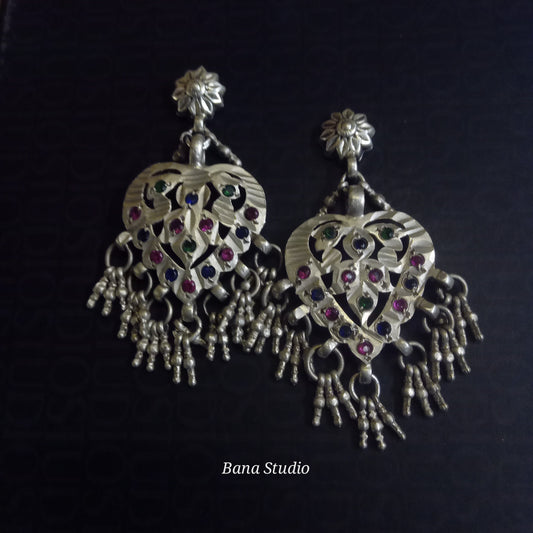 Earrings Vintage Silver