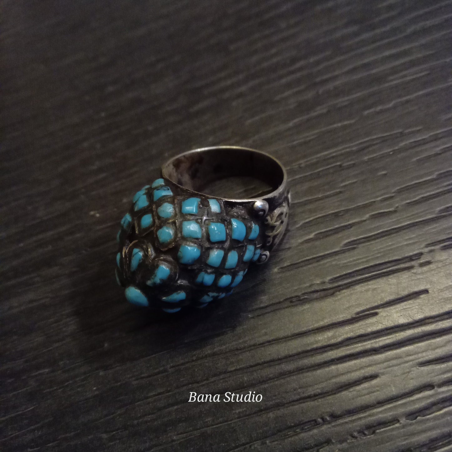 Folk Silver Ring