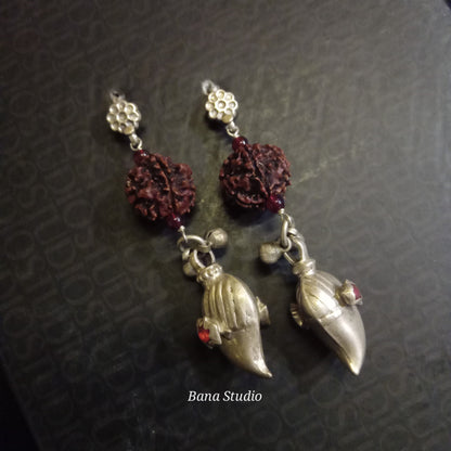 Rudraksha Earrings