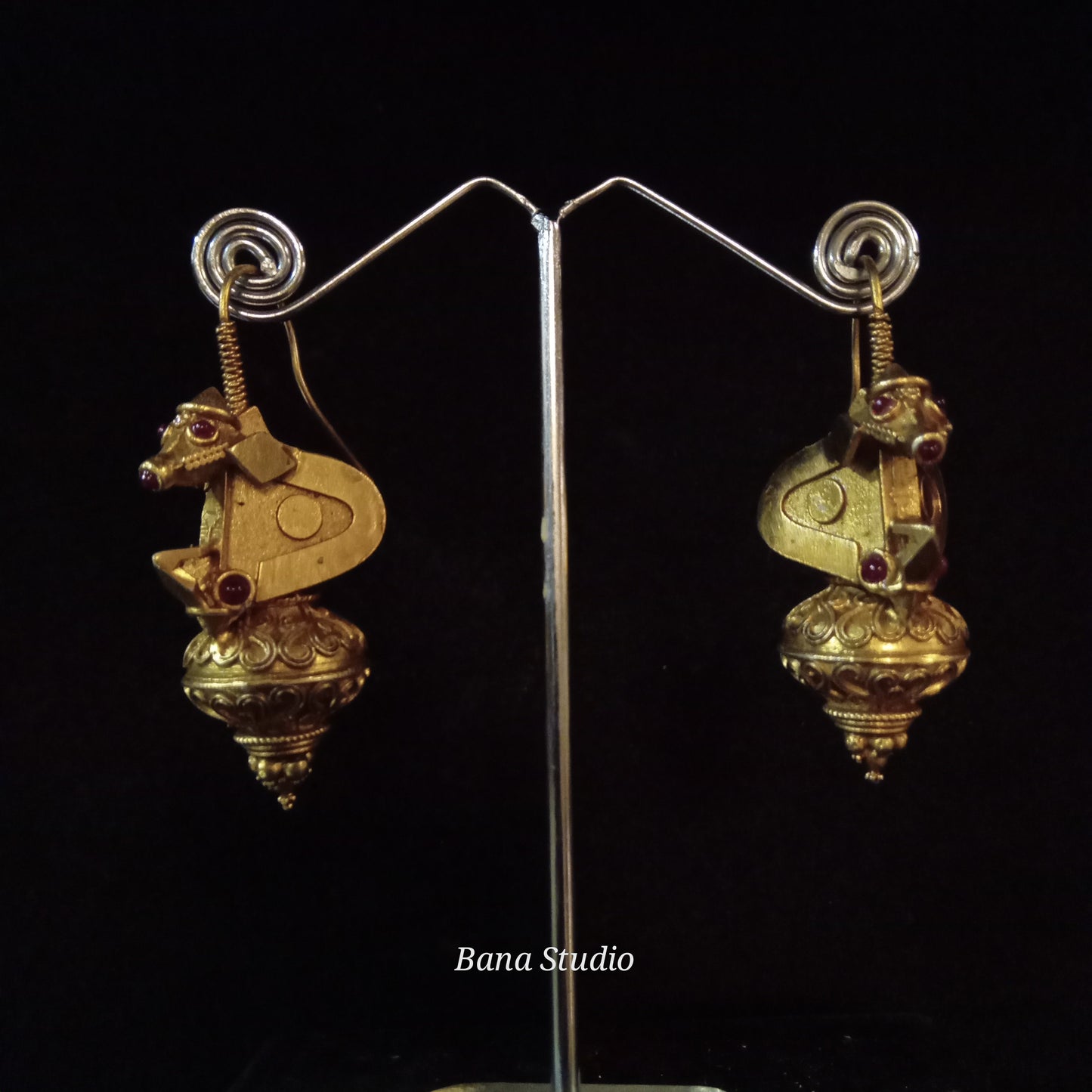 Pambadam Earrings