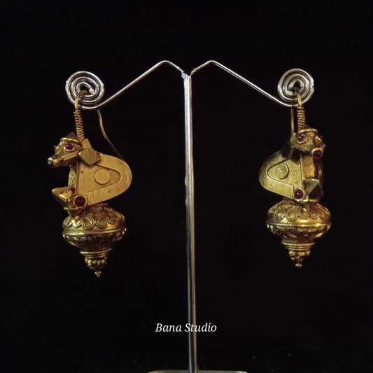 Pambadam Earrings