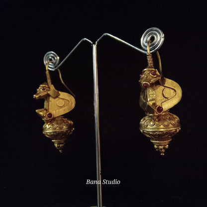 Pambadam Earrings