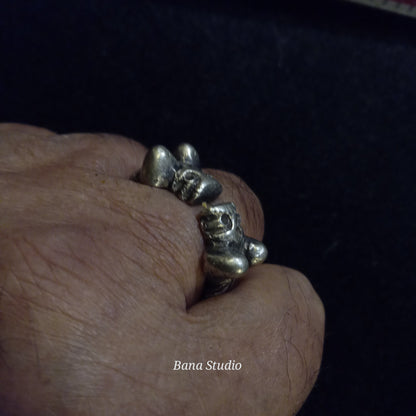 Lion Head Ring