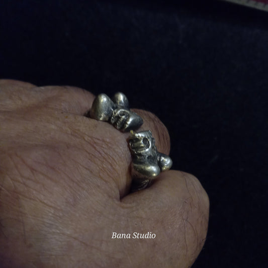 Lion Head Ring