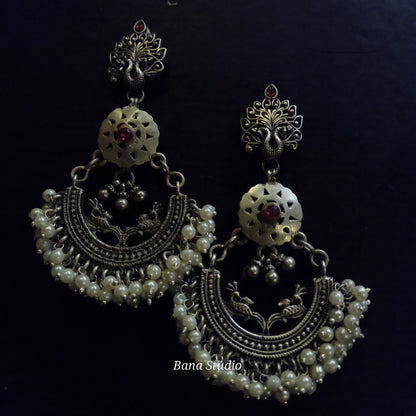 Mor Earrings